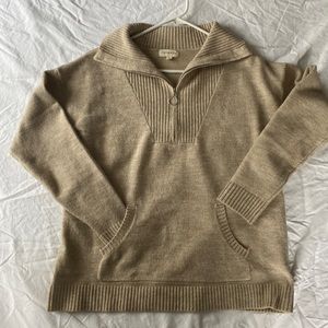 3/4 zip sweater!